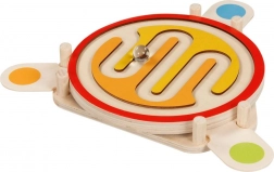 Holzlabyrinth mit Kugel