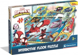 Bodenpuzzle mit interaktivem Stift SPIDEY – 24 Teile