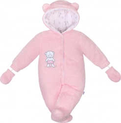Winter-Babykombination New Baby Nice Bear rosa