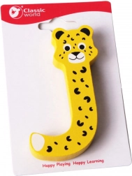 Classic World Holzbuchstabe J