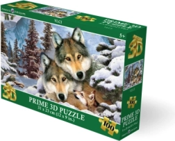 3D-Puzzle Wölfe 100 Teile