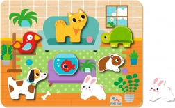 Einlegepuzzle Kuscheltiere von 2Kids Toys