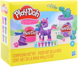 Play-Doh Glitzerkollektion – Set mit 6 Dosen Knete