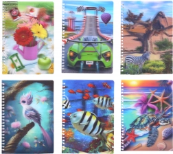 Spiralblock A5, liniert, 80 Seiten