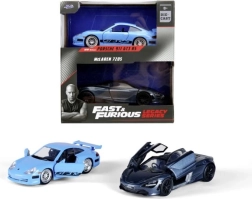 Fast & Furious Twin Pack: Brians Porsche 996 GT3 RS & Shaw’s McLaren 720S, 1:32