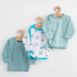 Babyhemd New Baby Classic II, 3 Stk., Junge, Gr. 56 (0–3 Monate)