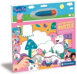 Magisches Wasser-Puzzle Peppa Pig 15 Teile