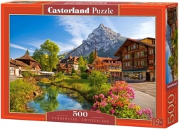 Puzzle 500 Teile Kandersteg, Schweiz