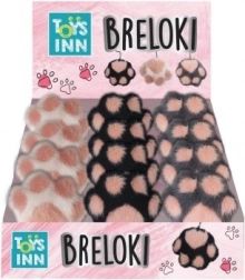 Pfoten-Anhänger Mix 3 Designs 12 Stück Display