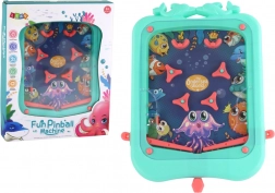 Tischspiel Mini-Pinball mit Kugel – grün