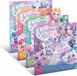 Nebulous Stars Vinyl-Aufkleber – Set mit 50 Stück