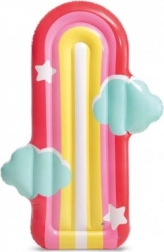 Aufblasbare Luftmatratze Regenbogen und Wolke 183 × 132 cm