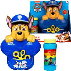 Seifenblasenmaschine mit Flüssigkeit PAW PATROL Chase, 100 ml
