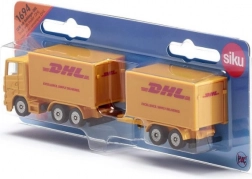 Lieferwagen DHL mit Anhänger