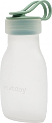 Silikonflasche für Muttermilch New Baby, blau