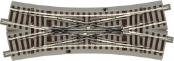 Roco Geoline Kreuzungsgleis mit Unterbau