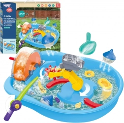 Wasserspielzeug Woopie mit Rad und Fischfang 2-in-1