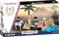 Cobi-Bausatz Napoleons Ägyptenfeldzug – Diorama mit dem Stein von Rosetta (243 Teile)