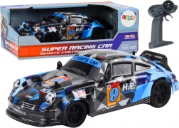 RC-Driftauto 1:18 mit Gummireifen – blau