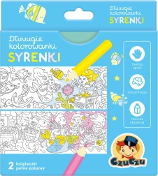 Lange Ausmalbilder – Meeresfeen 4+