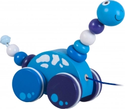 Detoa Ziehspielzeug Brontosaurus Blau