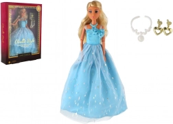 Anlily Puppe mit Gelenken im Abendkleid 30 cm