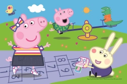 Minipuzzle 54 Teile PEPPa PIG – Ein glücklicher Tag