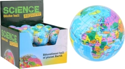 Schaumstoffball Globus 7,5 cm