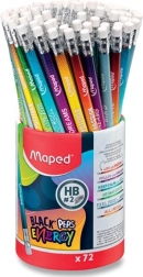 Graphitbleistift MAPED Black’Peps Energy HB, Motivmix