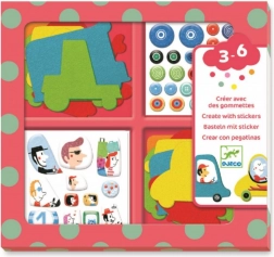 Sticker-Set Niedliche Autos