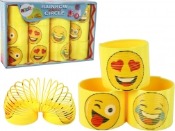 Ikonische gelbe Feder mit Emoji-Motiven, entspannend 6 cm