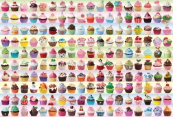 Puzzle EUROGRAPHICS bunte Cupcakes 2000 Teile