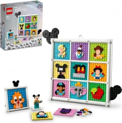 LEGO Disney – 100 Jahre ikonischer Animationen Wandcollage-Set