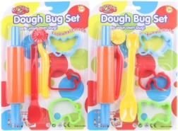 Modellierset mit Ausstechformen und Walze für Kinder