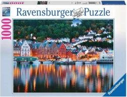 Puzzle Ravensburger Bergen Norwegen 1000 Teile