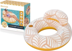 Aufblasbarer Schwimmring mit Rückenlehne 118 cm – orange Comfort Plush