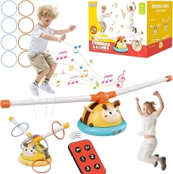 Woopie Spiel Geschicklichkeit Automatisches Springseil 2in1 Zielwerfen Bienchen