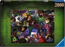 2D-Puzzle 2000 Teile Villainous. Alle Schurken