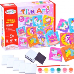 Kreativset für das Bemalen von Magneten Color Day