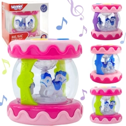 Musiktrommel mit Projektor 3-in-1 Woopie Baby