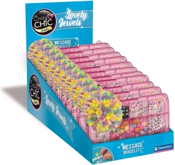 Crazy Chic Nachrichtenfabrik – kreatives Armband-Set CLEMENTONI