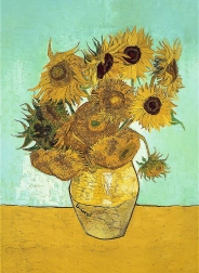 TrefL Holzpuzzle Vincent van Gogh - Sonnenblumen