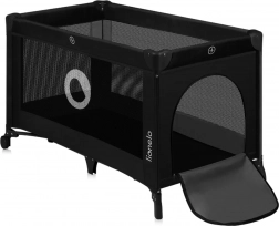 Reisebett Lionelo Stefi Black Carbon