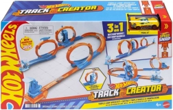 Hot Wheels Track Creator Autorennbahn – Drei Loopings