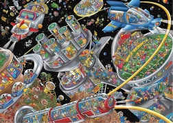 SCHMIDT Puzzle Weltraumkolonie – 1000 Teile