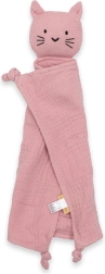 Musselin-Schmusetuch NEW BABY Cat rosa