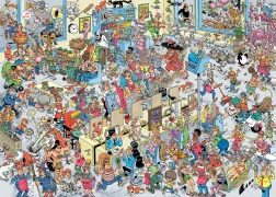 Puzzle Beim Friseur 1000 Teile von Jan van Haasteren