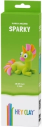 Knetmasse Einhorn Sparky 3er-Pack Hey Clay