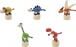 Holz-Drück-Dinosaurier