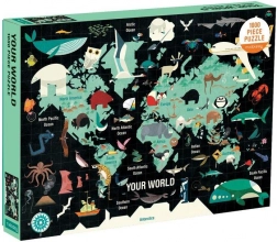 Mudpuppy Puzzle „Ihre Welt“ 1000 Teile